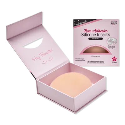 Hollywood Fashion Secrets Non-adhesive Silicone Inserts, Nipple Concealers - Medium