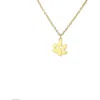 Hollywood Sensation Everpaw Single Paw Print Gold Plated Necklace