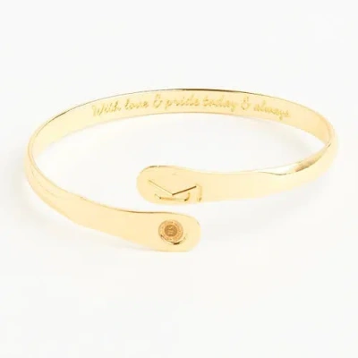 Hollywood Sensation Graduation Bracelet In Gold