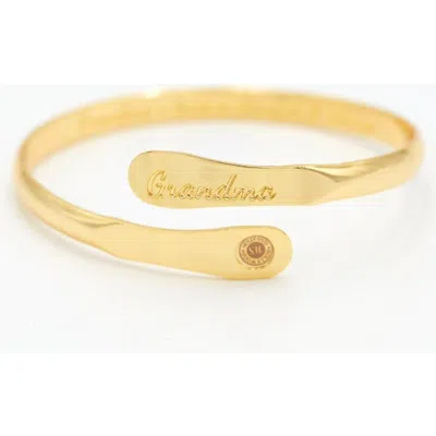 Hollywood Sensation Grandma Bracelet Engraved In Gold