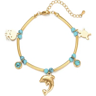 Hollywood Sensation Seabreeze Sparkle Turquoise Bracelet