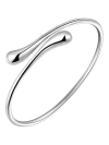 Hollywood Sensation Teardrop Bracelets In Silver