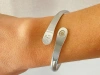 Hollywood Sensation Wave Bracelet In Silver