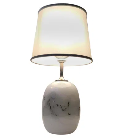Pre-owned Holmegaard Art Glass Sakura Table Lamp By Michael Bang, 1970s In Sand