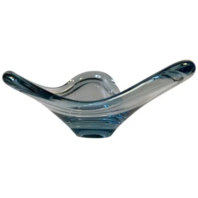 Pre-owned Holmegaard Blue Aqua Dish By Per Lütken For , 1960s