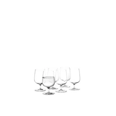 Holmegaard Bouquet Tumbler, Clear, 12.8 Oz, 6 Pcs