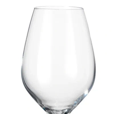 Holmegaard Cabernet Burgundy Glass, Clear, 23.3 Oz, 6 Pcs