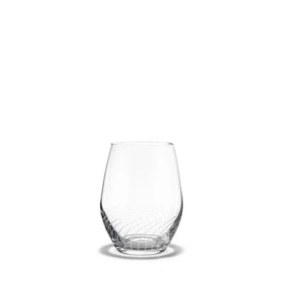 Holmegaard Cabernet Lines Tumbler In Clear