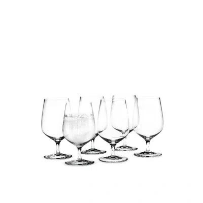 Holmegaard Cabernet Tumbler, Clear, 12.2 Oz, 6 Pcs.
