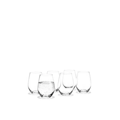 Holmegaard Cabernet Tumbler, Clear, 8.5 Oz, 6 Pcs.