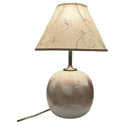 Pre-owned Holmegaard Danish Design Table Lamp, 1960s In Sand