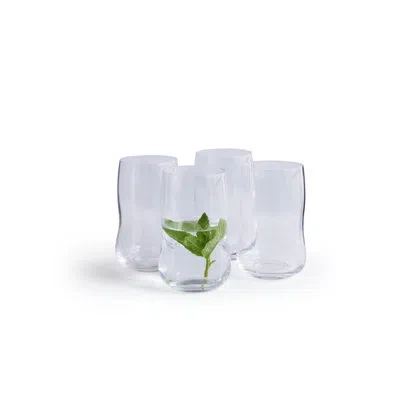 Holmegaard Future Tumbler 4 Pieces. In Clear