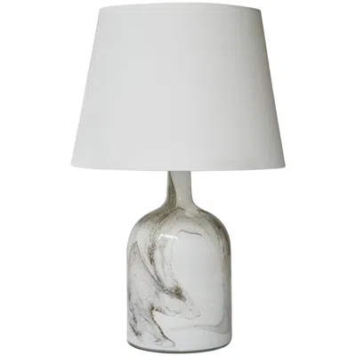 Pre-owned Holmegaard Glass Table Lamp, Denmark, 1980 In Transparent