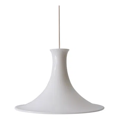 Pre-owned Holmegaard Mandarin Pendant Lamp By Michael Bang Für /royal Copenhagen 1980s In Transparent