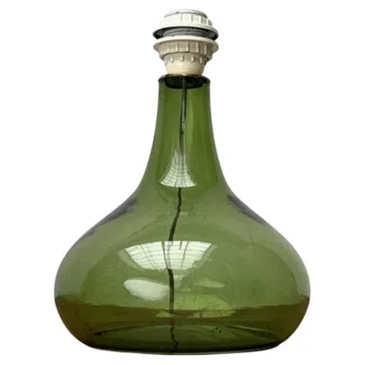 Pre-owned Holmegaard Mid-century Danish Glass Table Lamp From , 1960s In Brown