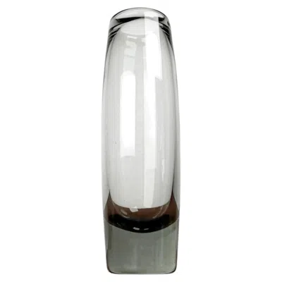 Pre-owned Holmegaard Mid-century Modern Danish Labrador Green Glass Vase Per Lütken , 1950s