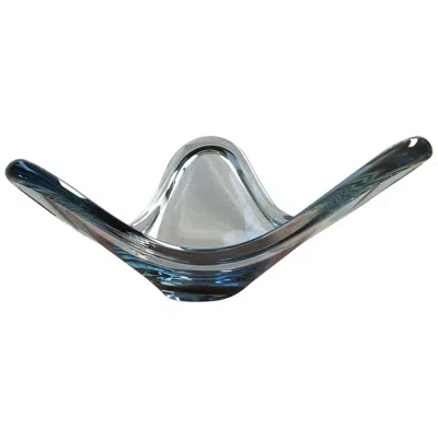 Pre-owned Holmegaard Per Lutken Glass Bowl By , 1962 In Gray