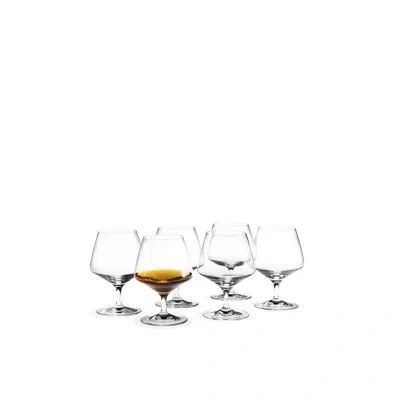 Holmegaard Perfection Brandy Glass, Clear, 12.2 Oz, 6 Pcs.