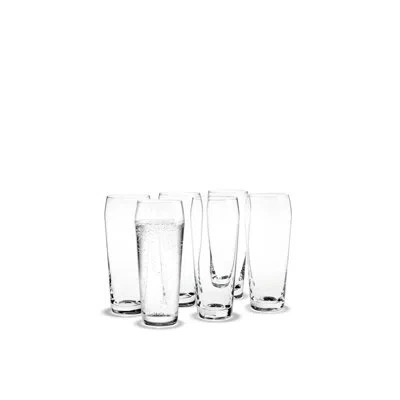 Holmegaard Perfection Tumbler, Clear, 15.2 Oz, 6 Pcs