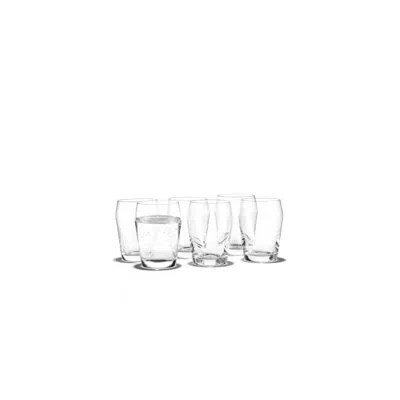 Holmegaard Perfection Tumbler, Clear, 7.8 Oz, 6 Pcs