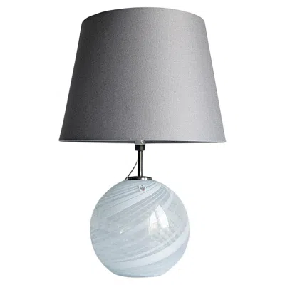 Pre-owned Holmegaard Table Lamp Model Misty By Torben Jørgensen For  In Transparent