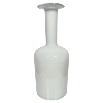 Pre-owned Holmegaard Vase By Otto Brauer, , Classic Modernist In Transparent