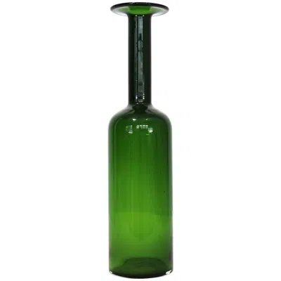 Pre-owned Holmegaard Vase In Green