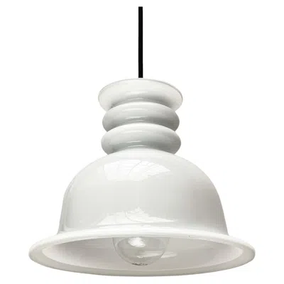 Pre-owned Holmegaard Vintage Danish Small Kropendel Pendant Lamp By Sidse Werner For  In Transparent