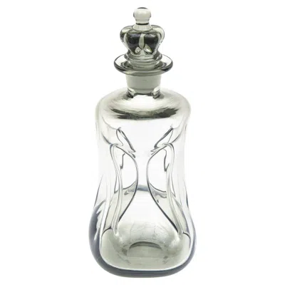 Pre-owned Holmgaard Mid Century Holmegaard Glass Decanter By Michael Bang, Denmark, 1960's In Gray
