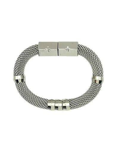 Holst + Lee Classic Mesh Bracelet Silver