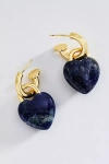 Holst + Lee Heart Locket Earrings In Pattern
