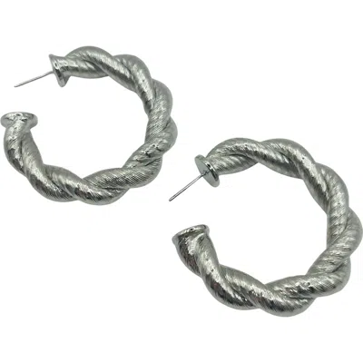 Holst + Lee Holst+lee Hot Girl Hoop In Brown