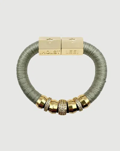 Holst + Lee Luxe Classic Bracelet Sage In Green