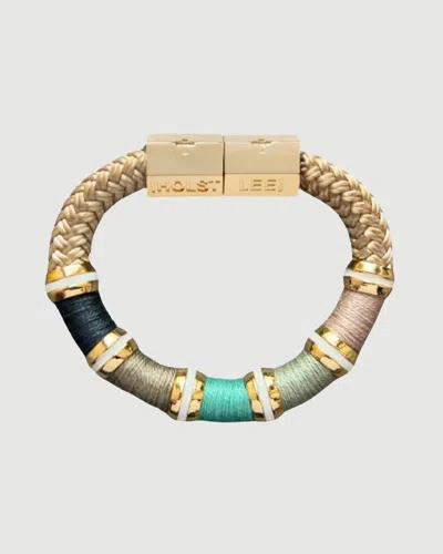 Holst + Lee Warm Weather Colorblock Bracelet - Sands In Gold