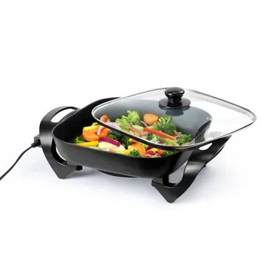 Holstein Housewares 12-inch Electric Skillet – In Black