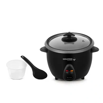 Holstein Housewares 16 Cup (cooked) 8 Cup (uncooked) Rice Cooker, Black - Convenient And User Friendly With Warm And Coo