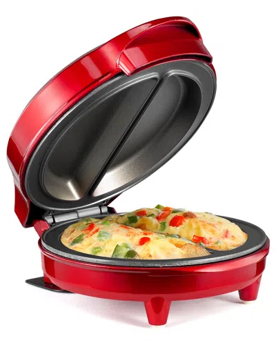 Holstein Housewares 2-section Omelet Maker In Red