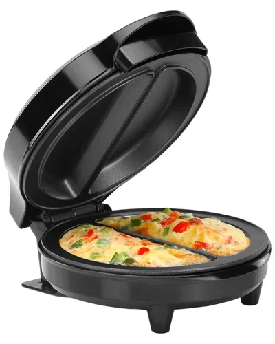 Holstein Housewares 2-section Omelet Maker In Black