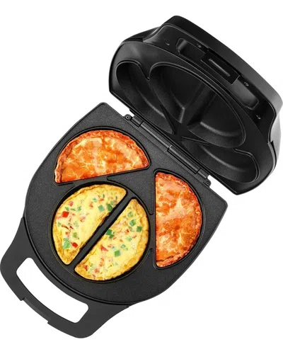 Holstein Housewares 4-section Omelet Maker In Black