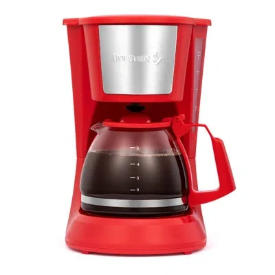 Holstein Housewares 5-cup Coffee Maker In Red