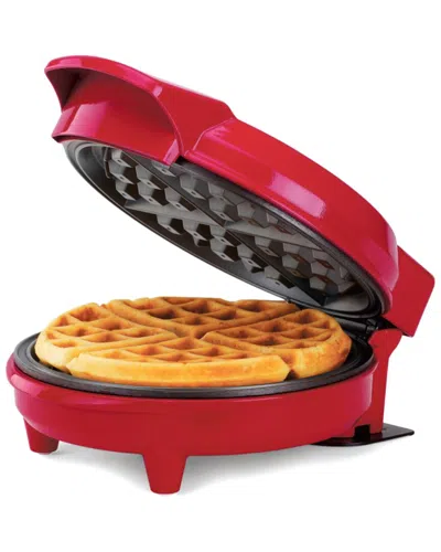 Holstein Housewares 7in Belgian Waffle Maker In Red