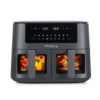 Holstein Housewares 8.4 Quarts Air Fryer Oven In Matte Black