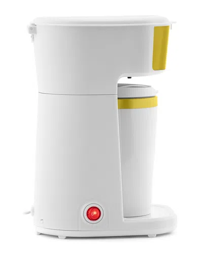 Holstein Housewares Personal Coffee Maker In White