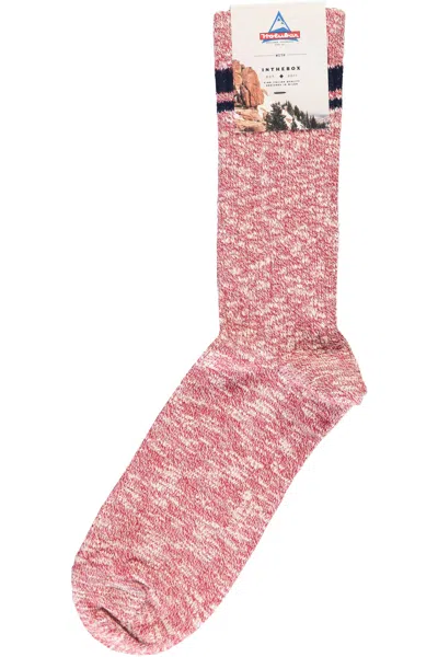 Holubar Cotton Socks In Red