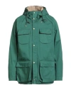 Holubar Man Coat Green Size 4 Cotton, Polyurethane In Green