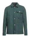 Holubar Man Jacket Green Size Xxl Cotton In Green