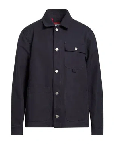 Holubar Man Jacket Midnight Blue Size 4 Cotton