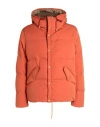 Holubar Man Puffer Orange Size 3 Cotton, Nylon