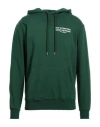 Holubar Man Sweatshirt Dark Green Size Xxl Cotton In Green