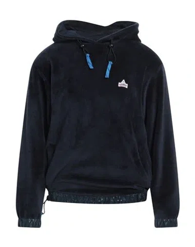 Holubar Man Sweatshirt Midnight Blue Size L Polyester, Cotton, Elastane